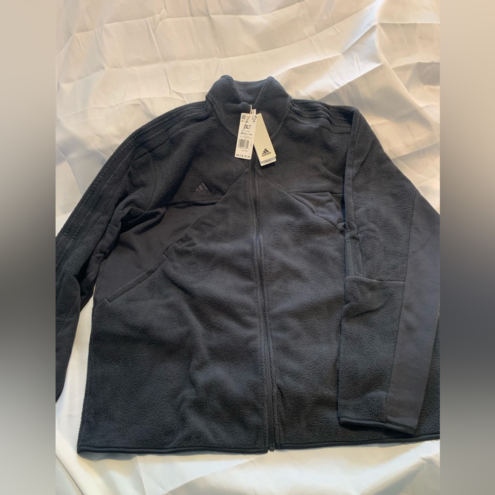 Mens Adidas XXL fleece jacket
